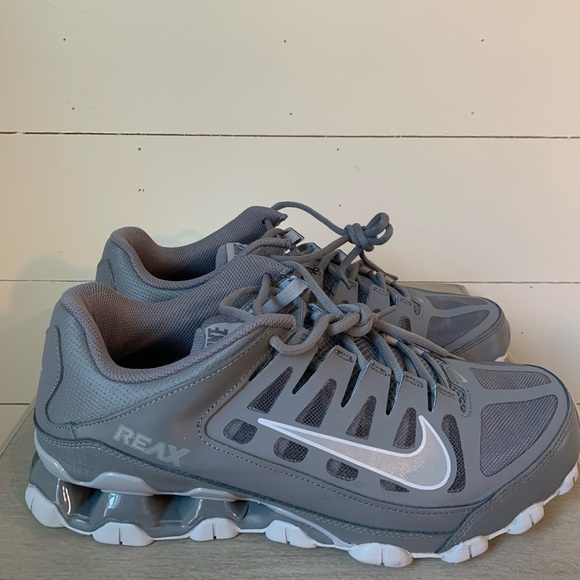 Nike REAX 8 TR Mesh - Men's Sneaker Grey 621716-010 Sport Casual Shoes NEW - Picture 2 of 6